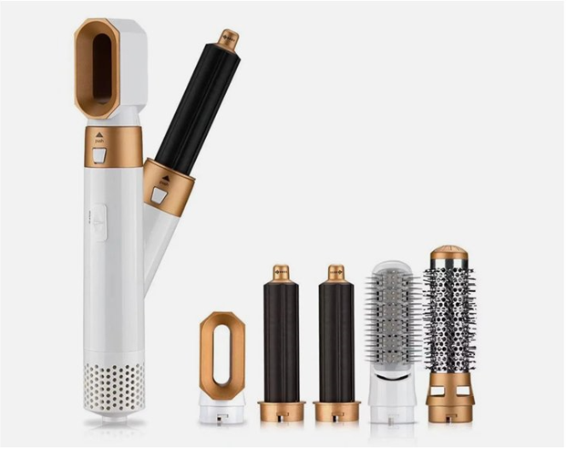 5‑in‑1 Hair Brush | فرشاة شعر 5‑في‑1 – Style & Smooth Effortlessly random colors