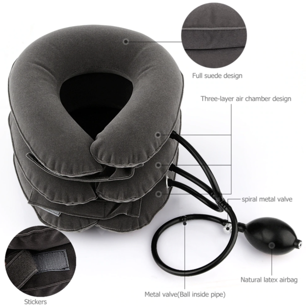 Cervical Neck Traction Device – Pain Relief & Spine Support