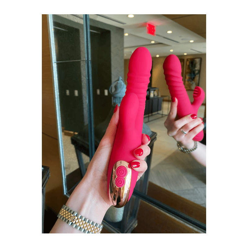 Luna Heated Thrusting Dildo, Sex Toy & Massager For Women
