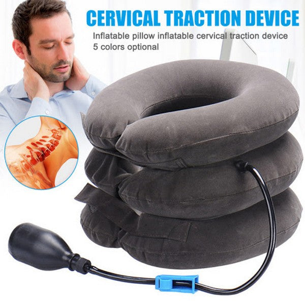 Cervical Neck Traction Device – Pain Relief & Spine Support