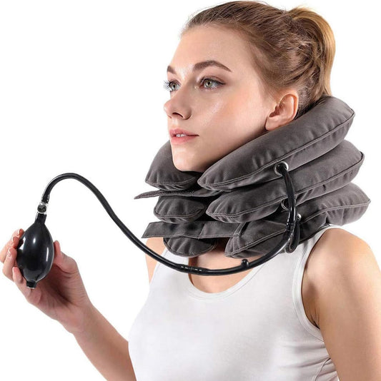 Cervical Neck Traction Device – Pain Relief & Spine Support