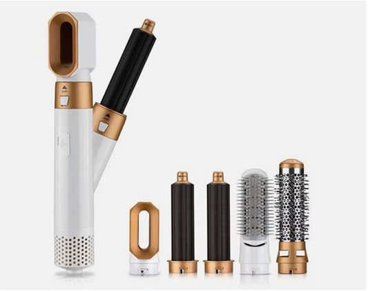 5‑in‑1 Hair Brush | فرشاة شعر 5‑في‑1 – Style & Smooth Effortlessly random colors