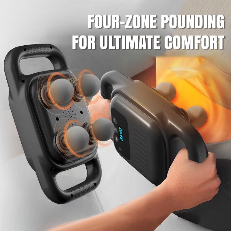 4‑Headed Massager – مدلك بأربعة رؤوس | Instant Muscle Relief